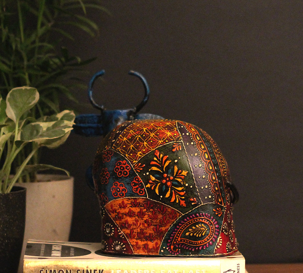 Wooden Cow Embossed Painting