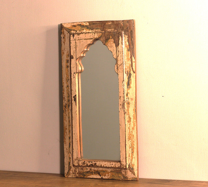 Vintage Wood Mirror Jharokha