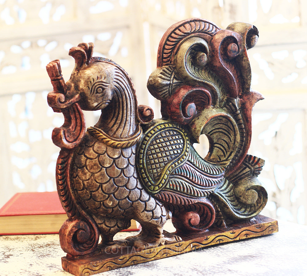 Wooden Swan Wall Decor