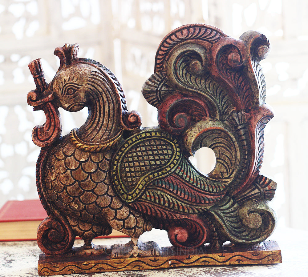Wooden Swan Wall Decor