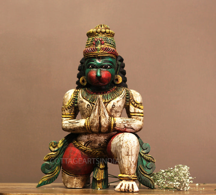 Wooden Hanuman