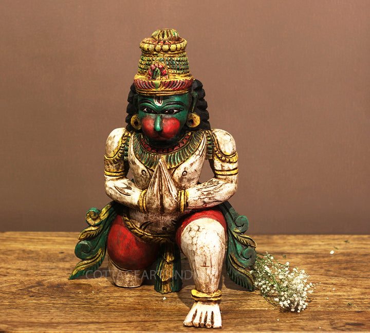 Wooden Hanuman