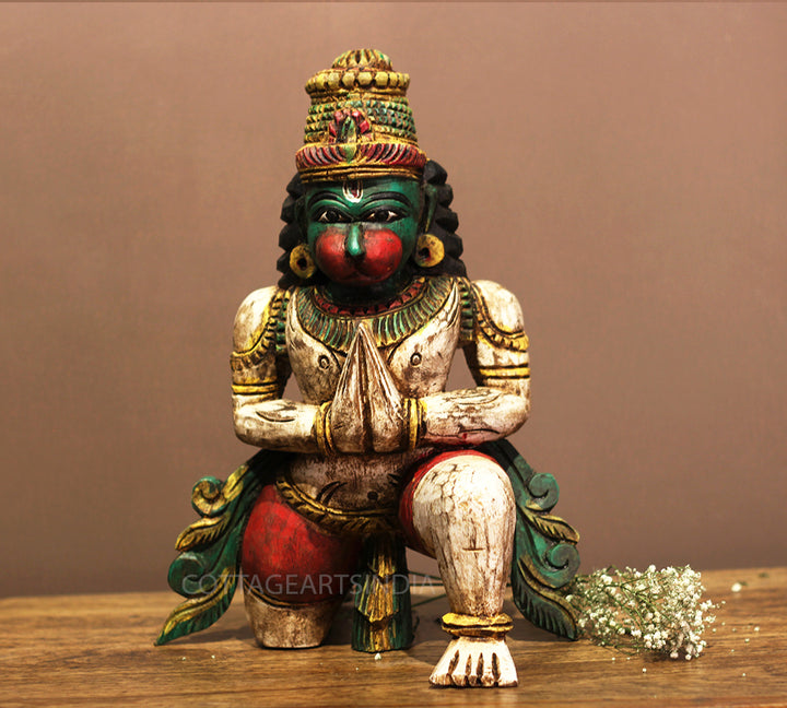 Wooden Hanuman