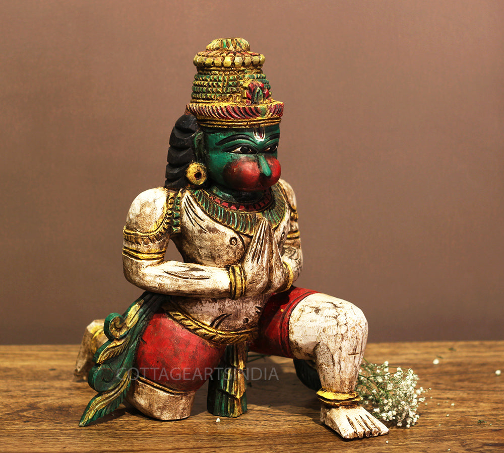 Wooden Hanuman