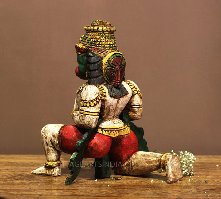 Wooden Hanuman