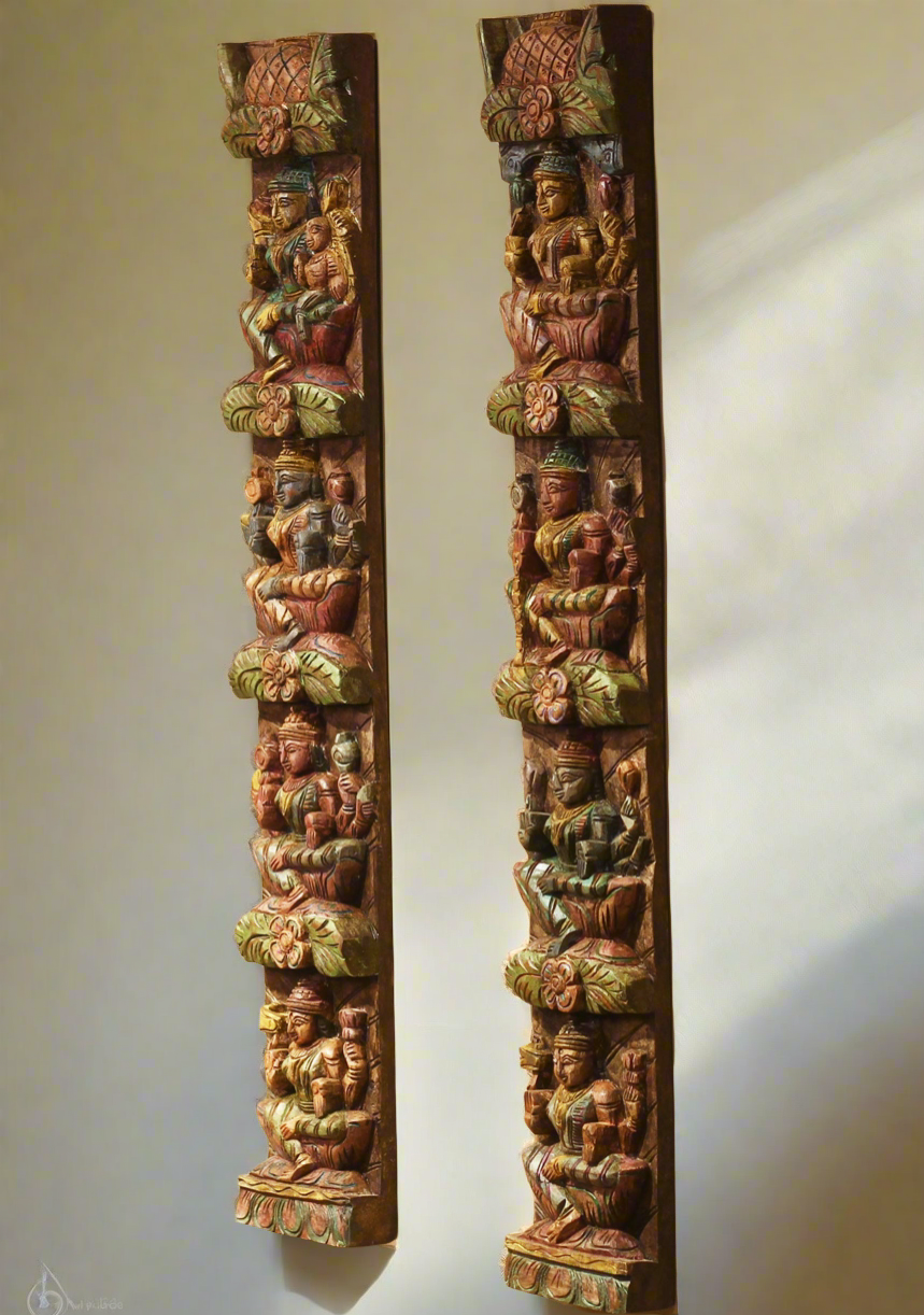 Wooden Wall Panel Ashtalakshmi 36"
