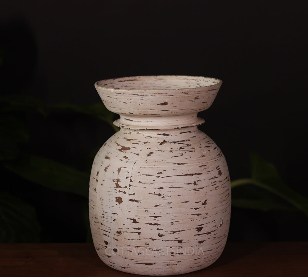 Wooden Vintage Pot
