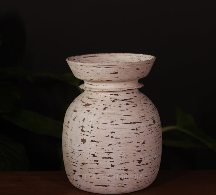 Wooden Vintage Pot
