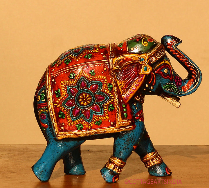 Wooden Elephant 8.5"