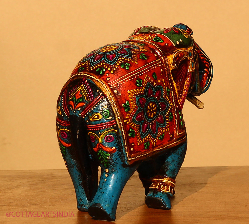 Wooden Elephant 8.5"