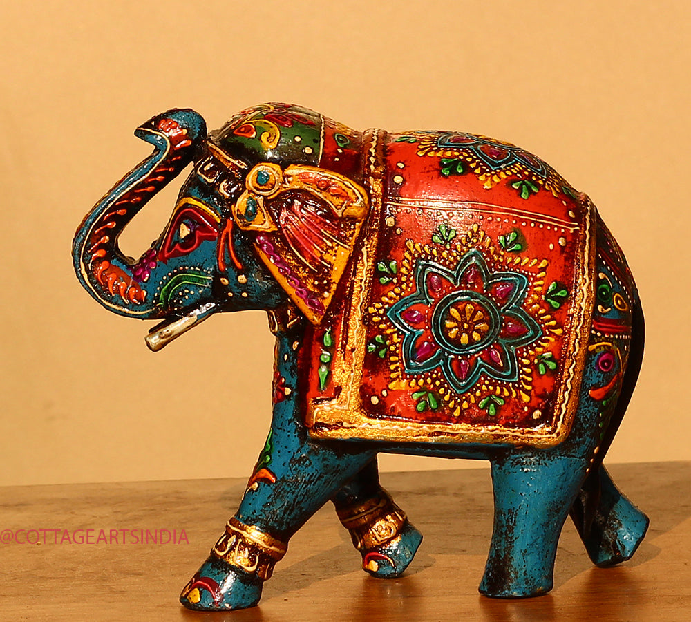 Wooden Elephant 8.5"