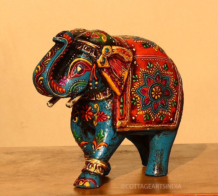 Wooden Elephant 8.5"