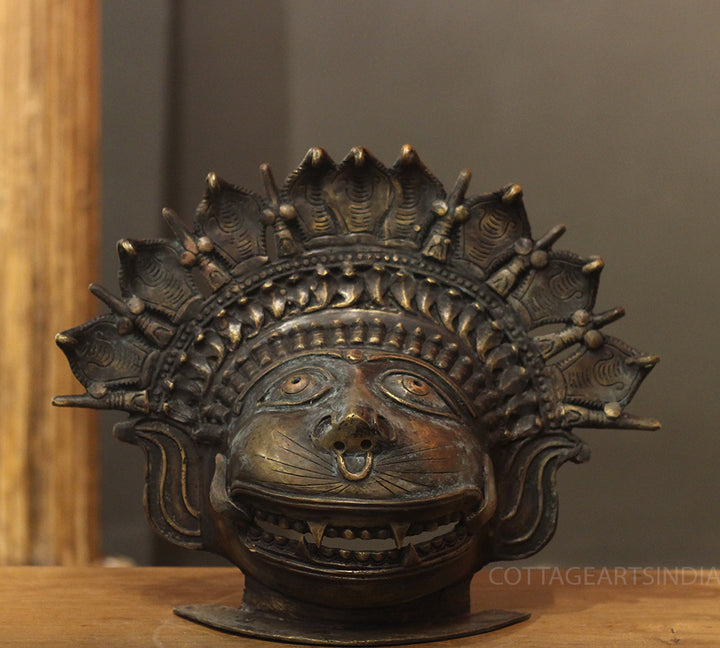 Bronze Panjurli Bhuta Mask -Rare Find