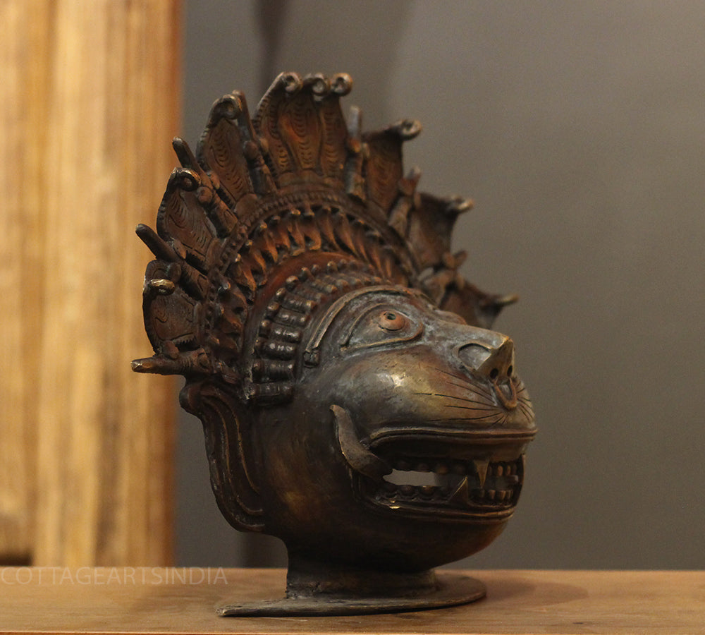 Bronze Panjurli Bhuta Mask -Rare Find