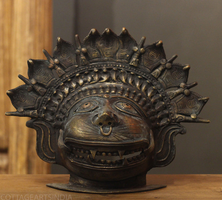 Bronze Panjurli Bhuta Mask -Rare Find