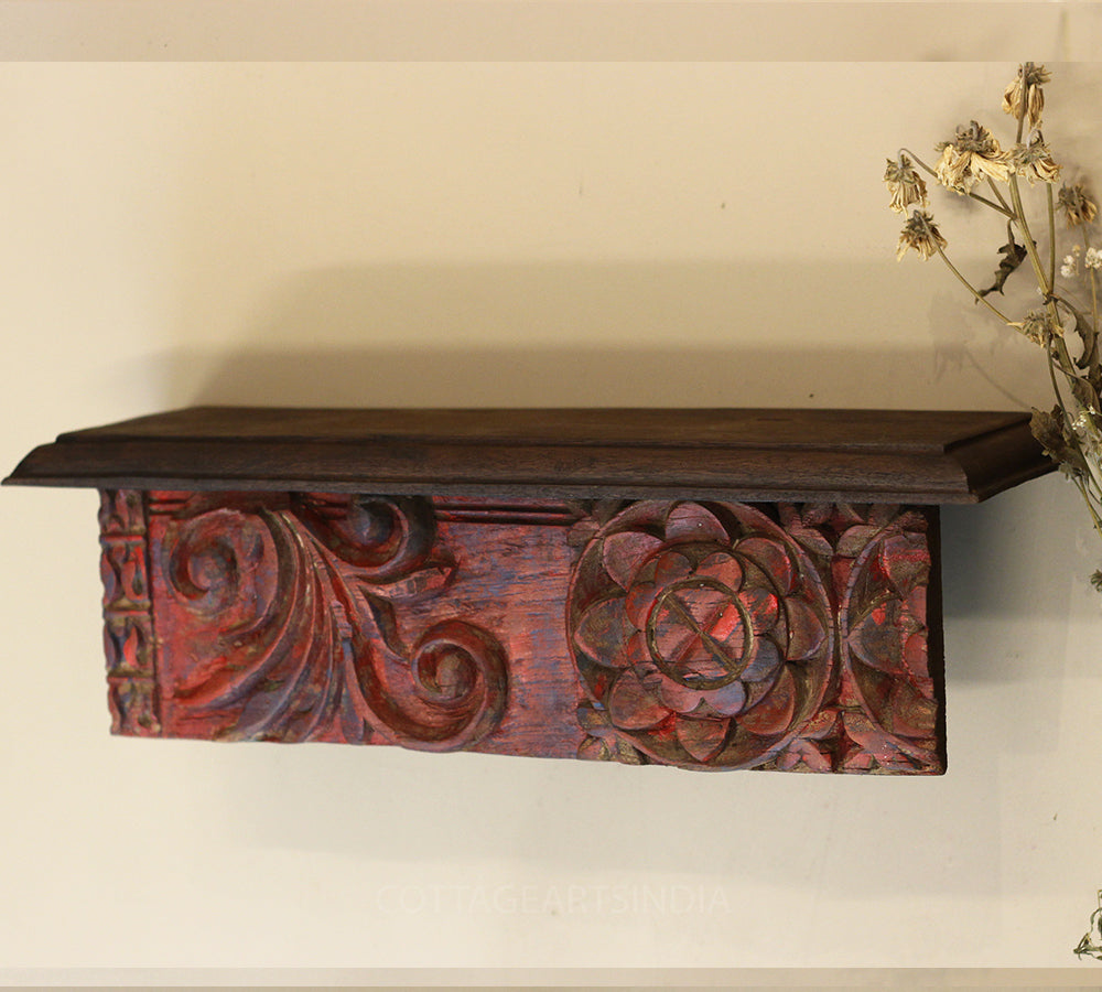Wooden Wall Shelf Reclaimed Wood