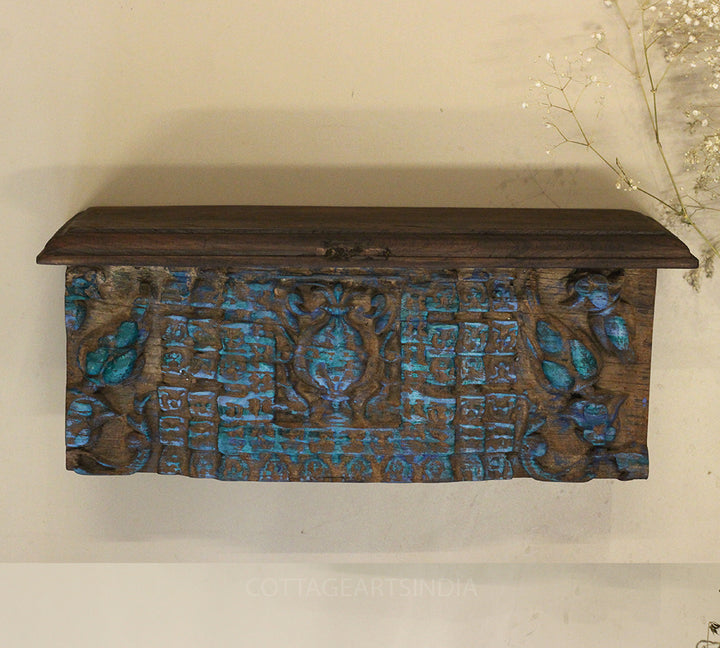 Wooden Vintage Wall Shelf Reclaimed Wood