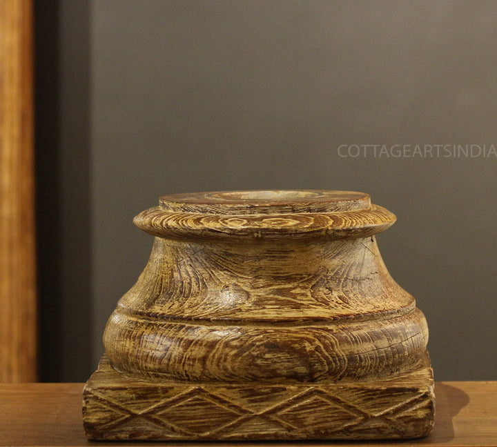 Wooden Carved Base