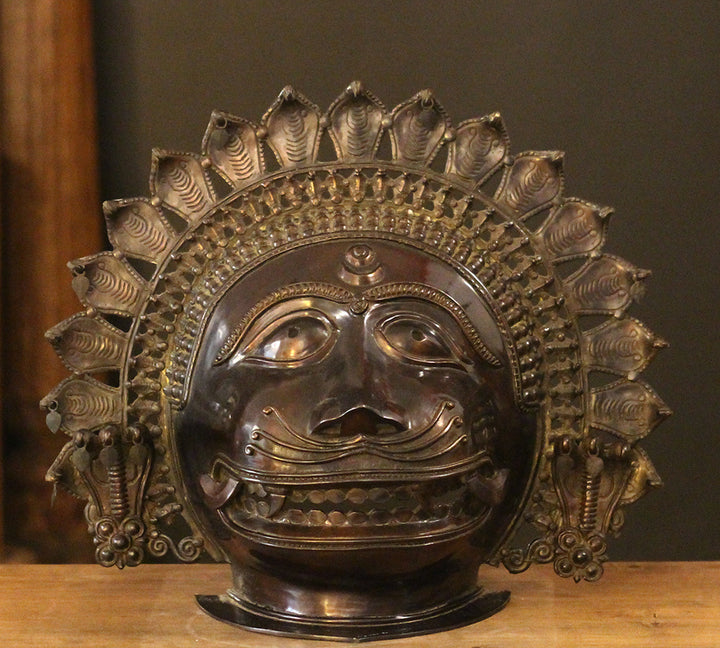 Bronze Panjurli Bhuta Mask -Rare Find