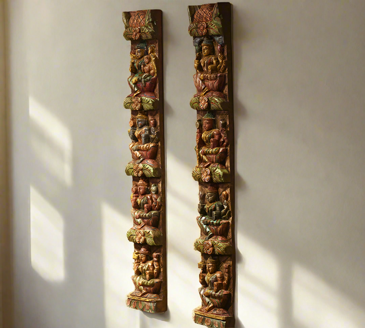 Wooden Wall Panel Ashtalakshmi 36"