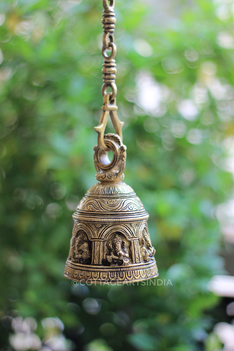 Brass Ganesha Bell