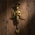 Brass NaagKanya Door Handle 20"