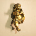 Brass Bala Krishna Wall Hanging