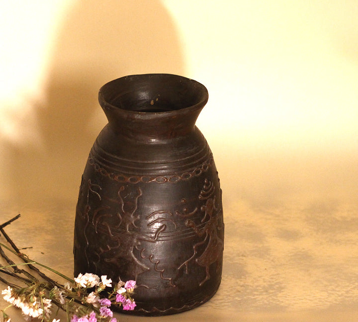 Wooden Vintage Pot