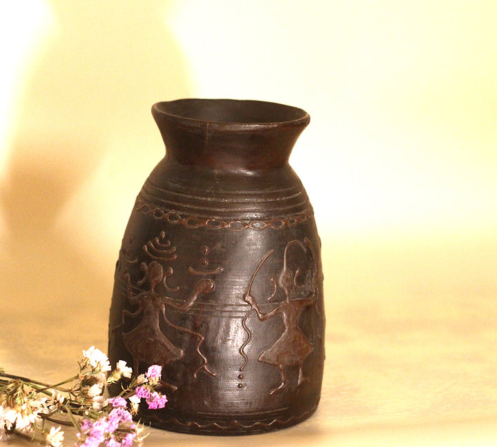 Wooden Vintage Pot
