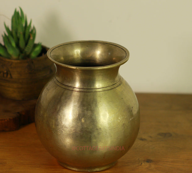 Brass  Vintage Pot