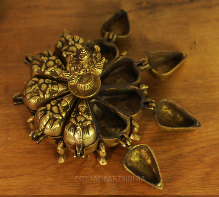 Brass  Sindoor /Vermillion Box