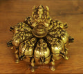 Brass  Sindoor /Vermillion Box