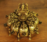 Brass  Sindoor /Vermillion Box