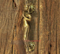 Brass Namaste Lady Handle