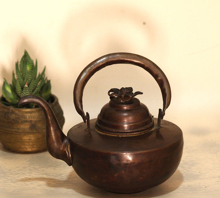 Tibetan Brass Kettle