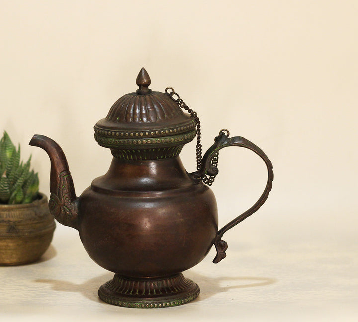 Vintage Brass Kettle