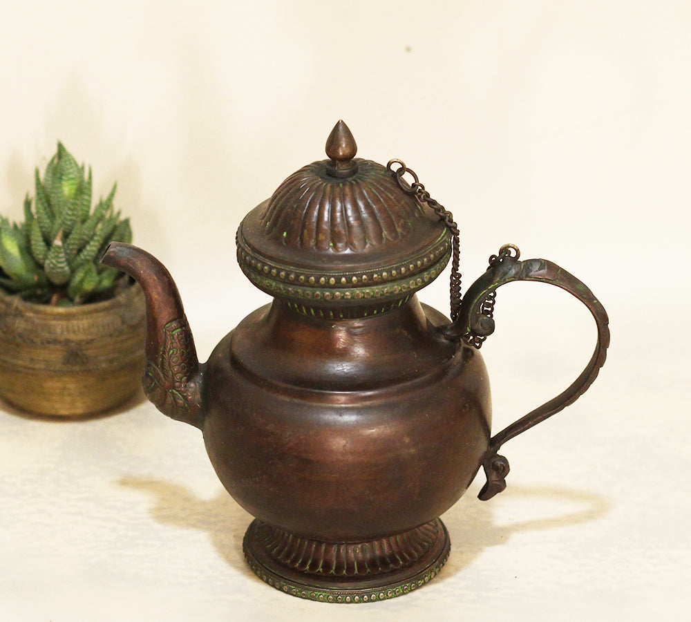 Vintage Brass Kettle