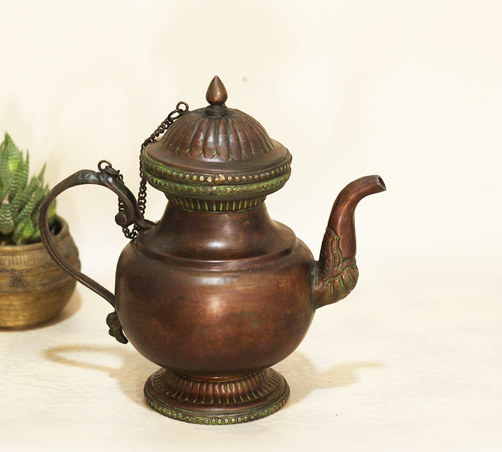 Vintage Brass Kettle