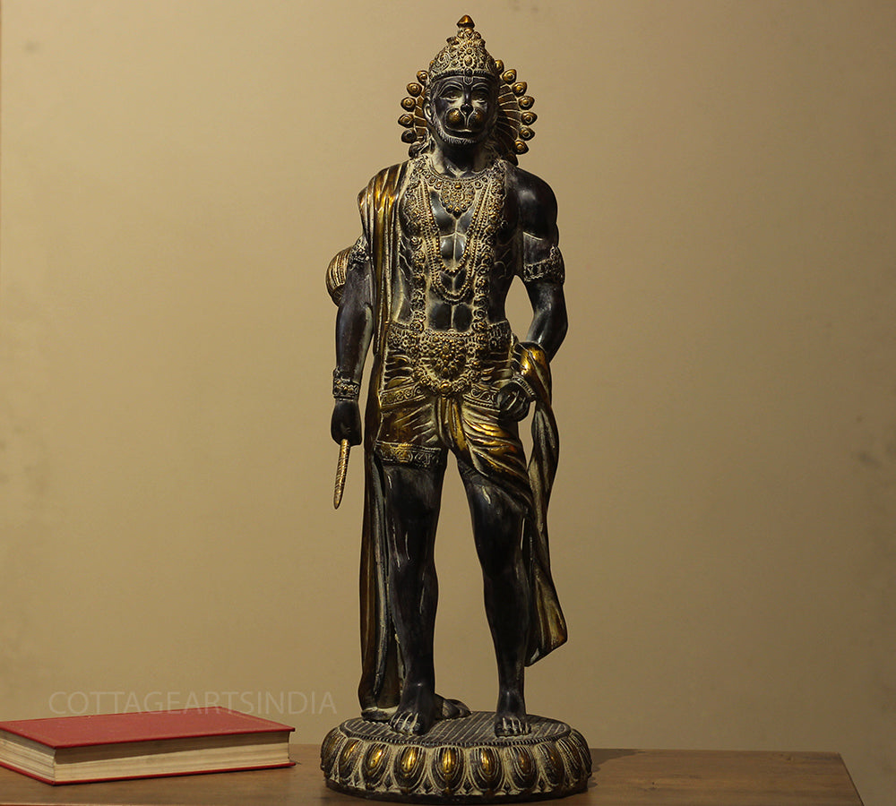 Brass Hanuman 24"