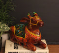 Wooden Nandi Handpainted 12.5"