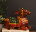 Wooden Nandi Handpainted 12.5"