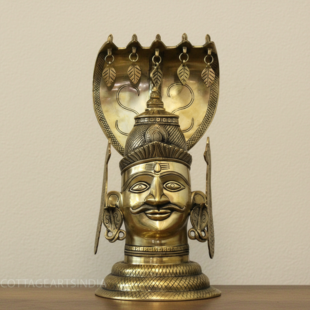 Brass Shiva Mukhlingam