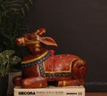 Wooden Nandi Handpainted 12.5"