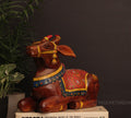 Wooden Nandi Handpainted 12.5"