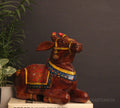 Wooden Nandi Handpainted 12.5"