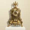 Brass Vintage Roman Design Mantlepiece Clock-Big Size