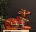 Wooden Nandi Handpainted 12.5"
