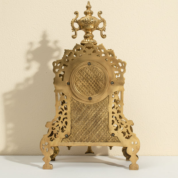 Brass Vintage Roman Design Mantlepiece Clock-Big Size