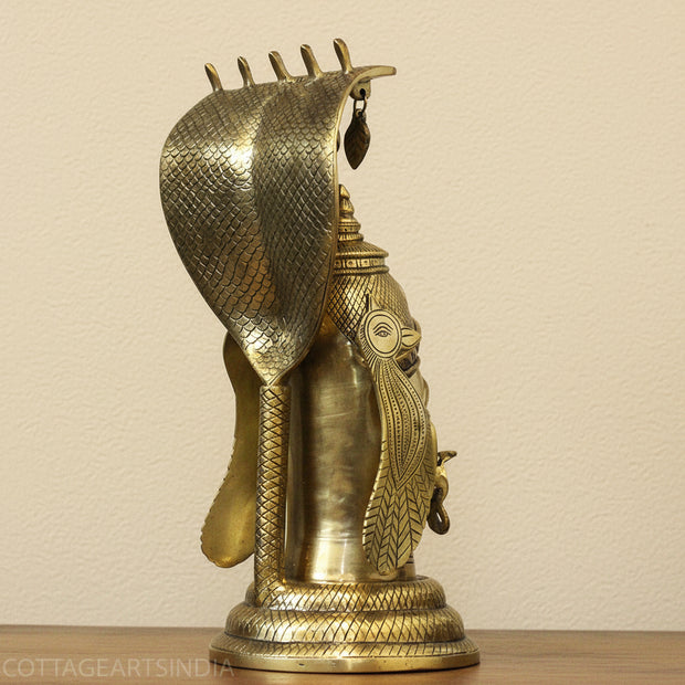 Brass Shiva Mukhlingam