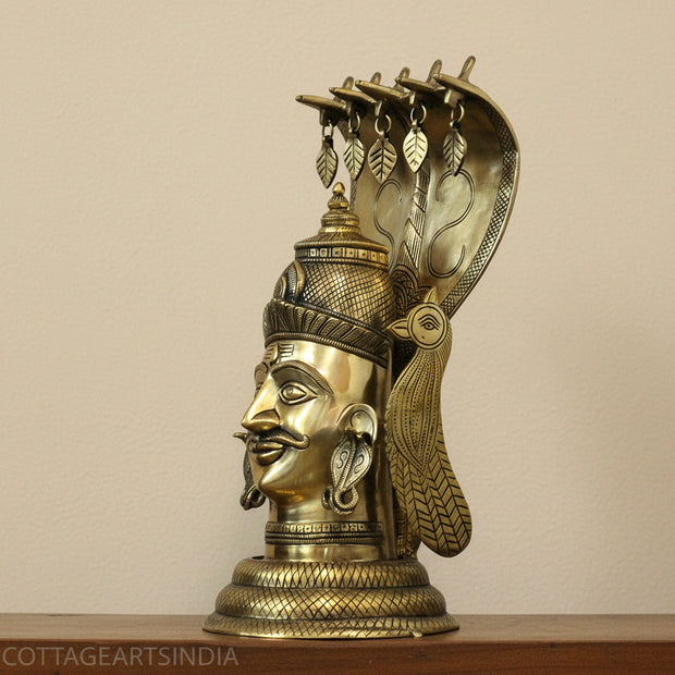 Brass Shiva Mukhlingam